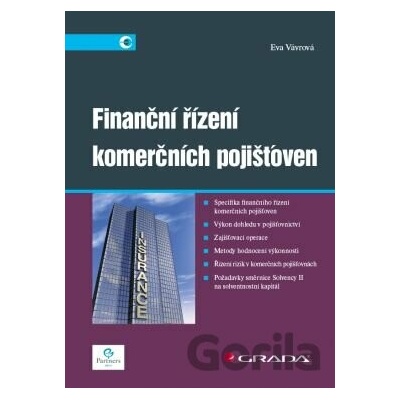 Finanční řízení komerčních pojišťoven - Eva Vávrová