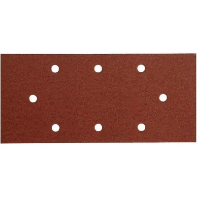 Extol Premium 242040 Brúsny papier na suchý zips 10ks, 8 otvorov, 93x190mm, P40