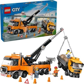 Image 1 of LEGO® City - Heavy-Duty Recovery Tow Truck with Crane (60467)