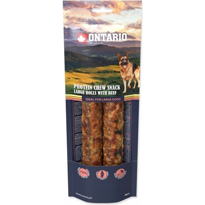 Ontario Hovězí rolka s kolagenem 25,4 cm 2 ks