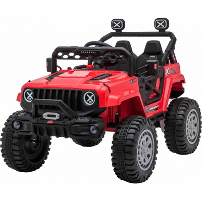 Mamido elektrické autíčko jeep Off-road Speed 4x4 červená