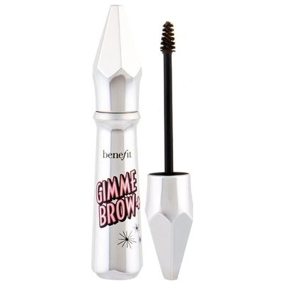 Benefit Gimme Brow + Brow-Volumizing Fiber Gel Gél na úpravu obočia 4 Warm Deep brown 3 g