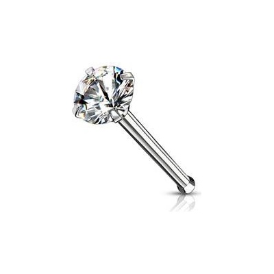 Šperky4U piercing do nosu čirý zirkon N0132C-030 – Zboží Dáma