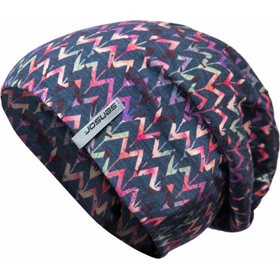 Sensor čepice merino impress černá floral