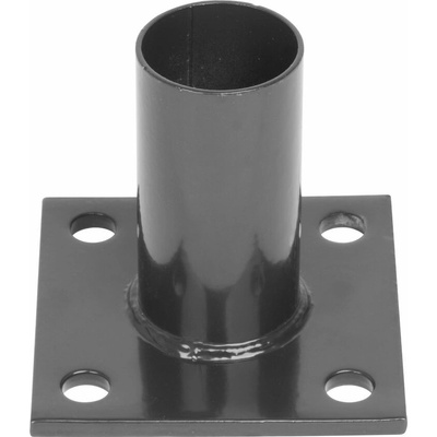 Pätka na ukotvenie pre okrúhly stĺpik 48 mm, antracit, RAL7016