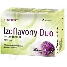 Noventis Izoflavony Duo s Vitamínem D 50+10 kapsúl