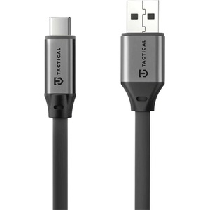 Tactical FAT MAN 2.0 USB кабел за данни - Type-C, 100 см, ТЪМНОСИВО 57983127954 (57983127954)