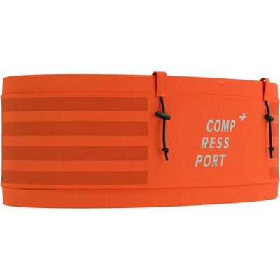 Compressport Чанта за кръст Compressport Free Belt Pro Hip bag - Tigerlily / Fluo Red - размер M/L (510-5212-0512)