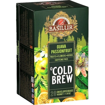 Basilur Cold Brew Guava Passionfruit sáčky 20 x 2 g