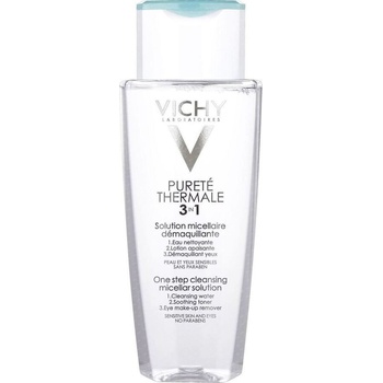 Image 1 of Vichy Почистващ и успокояваш мицеларен лосион 3-в-1 , Vichy Purete Thermale , 200 ml