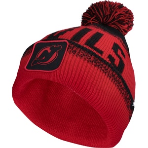 FANATICS New jersey devils thrive cuffed pom beanie червено, черно uni (04cs-1224-2l-xan)