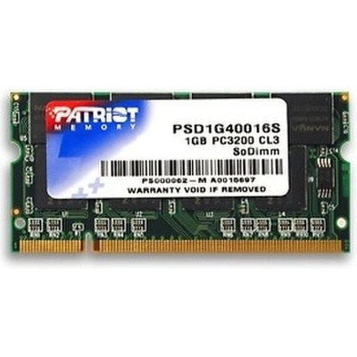 Patriot SODIMM DDR 1GB 400MHz CL3