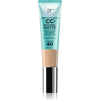 IT Cosmetics Your Skin But Better CC+ Natural Matte CC крем за матиране SPF 40 Light 32ml