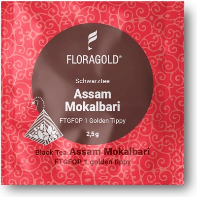 Florapharm Čaj FLORAGOLD Černý Assam Mokalbari 100 ks