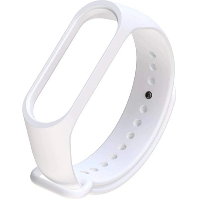 HQWear Каишка съвместима с Xiaomi Mi Band 3/Mi Band 4, бял (8720847540935)