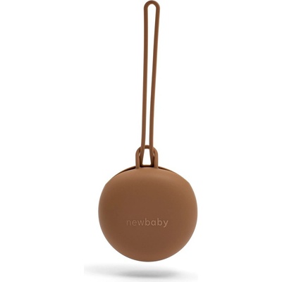 New Baby silikon kryt na cumlík hnedá