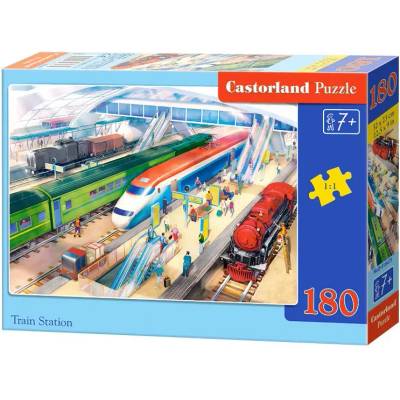 Castorland - Puzzle Train Station 180 - 180 piese