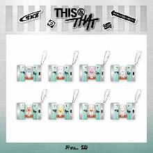 Prívesok na kľúče Import Stray Kids This & That SKZOO Capsule Acrylic Keyring Wolf Chan