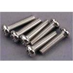 Traxxas кръстата винт M3x12mm полукръгла глава цинк. (6)