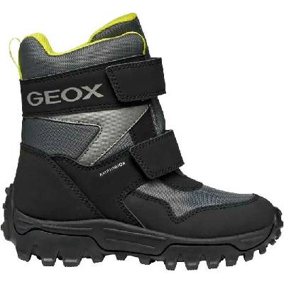 Chlapčenská členková obuv Geox J HIMALAYA BOY B ABX Čierna Sivá Žltá