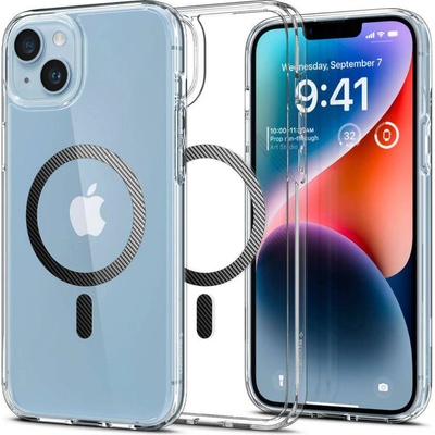 Spigen Гръб Spigen Ultra Hybrid Mag за iPhone 14 - Карбон