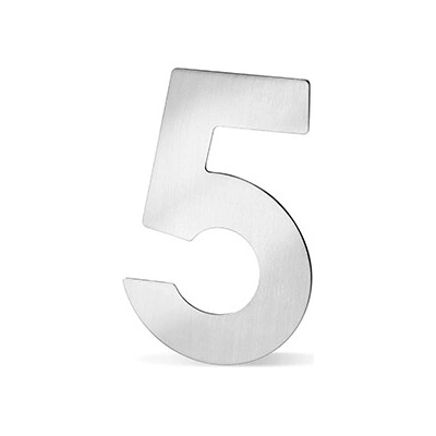 ACT SERVIS ACT - Domové čísla nerez 120mm Povrch: IN - nerez, Prevedenie: 5