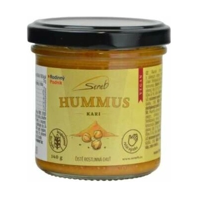 SenebHummus karí VEGAN 140 g ¨