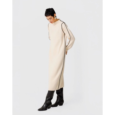 SKFK Leda GOTS Dress F2413 Cream