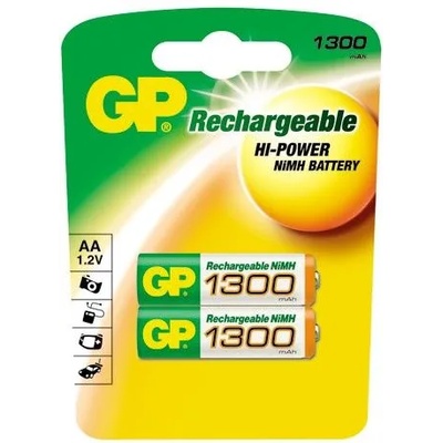 GP Batteries Акумулаторна батерия GP AA/R6 1300Mah (01020301)