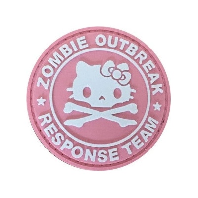 ARMED PATCHES PVC nášivka Zombie Outbreak Response Team, Pink Kitty – Hledejceny.cz