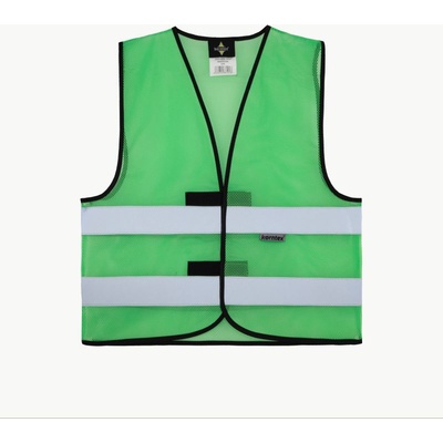 Korntex HI-VIS KXQ THESSALONIKI / Лятна светлоотразителна мрежеста жилетка - зелена XXXL/4XL (76KXQ2033z7)