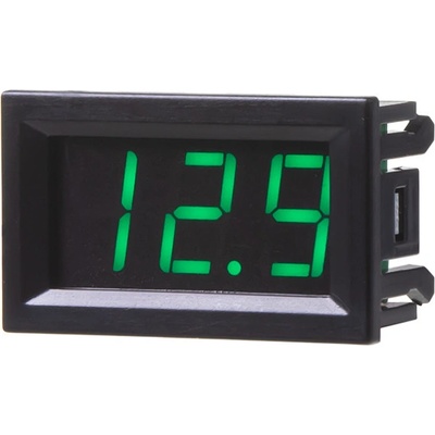 Digitální voltmetr, zelený (34590G) | Zboží Auto