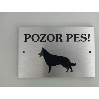 Označenie/ tabuľka Pozor pes! mix