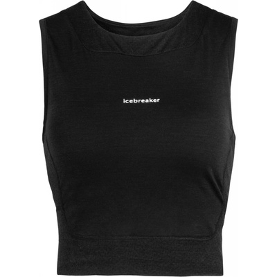 Icebreaker W ZoneKnit Cropped Bra Tank black