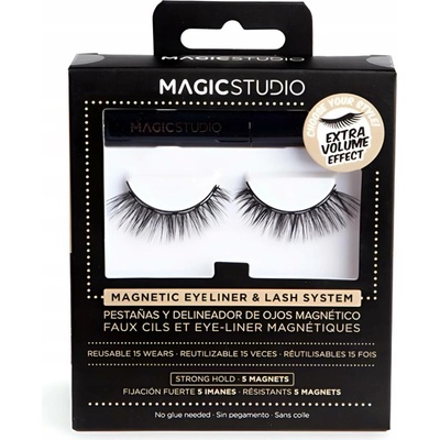 MAGIC STUDIO MAGNETIC Extra Volume Magnetické řasy + oční linky