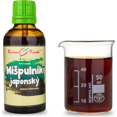 Mišpulník japonský tcm pavlovy bylinné kvapky tinktúra 50 ml