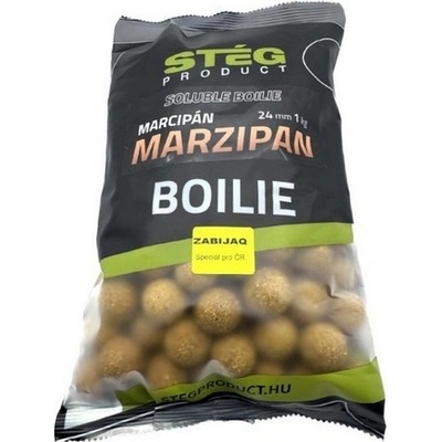 Stég Zabijaq Soluble boilie 1 kg 20 mm Marcipán