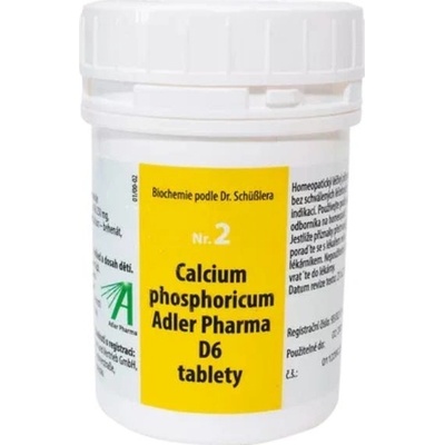 Adler Pharma Schüsslerovy soli Nr. 2 Calcium phosphoricum D6 2000 tablet