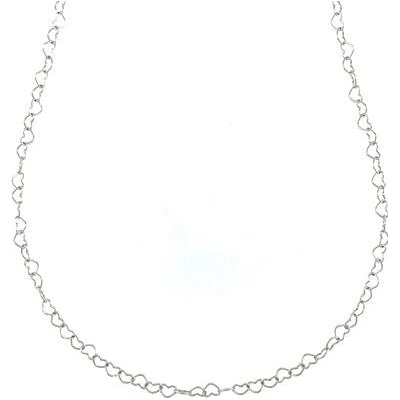 Infinity Silver Stříbrný řetízek srdíčkový 723304545