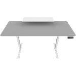 COUGAR COUGAR E-STAR 140 Electrical Gaming Desk, White (CGR-E-STAR140-WHW)