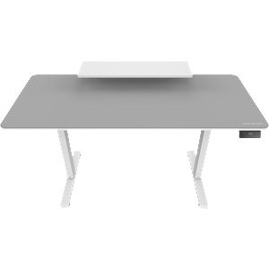 COUGAR COUGAR E-STAR 140 Electrical Gaming Desk, White (CGR-E-STAR140-WHW)