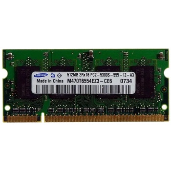 Samsung 512MB DDR2 M470T6554CZ3-CE6