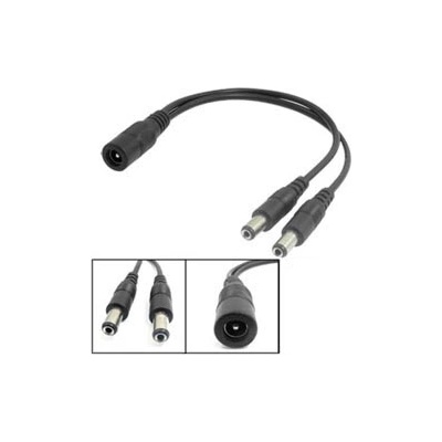 EONBOOM CCTV-SPLITTER napájecí rozbočka 1/2 pro napájení CCTV kamer, rozbočovač