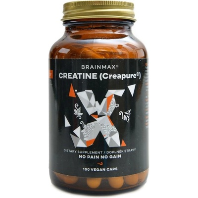 BrainMax Creatine Creapure 100 kapslí