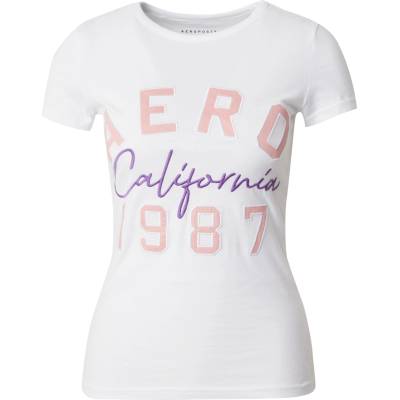 AÉropostale Тениска 'california 1987' бяло, размер l