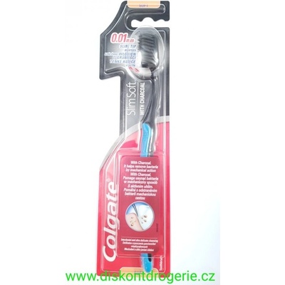 Colgate Slim soft Charcoal měkký