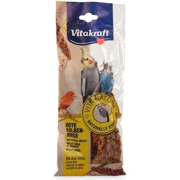 Image 1 of Vitakraft натурално червено просо за птици 80gr