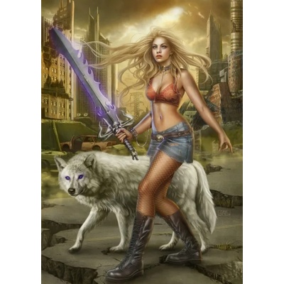 Grafika - Puzzle Ortega: The Wolfs Sword - 1 000 piese