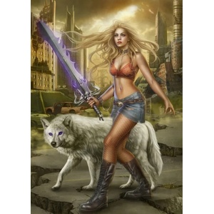 Grafika Art Puzzle - Puzzle Ortega: The Wolfs Sword - 1 000 piese