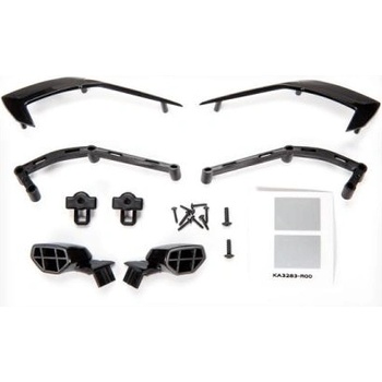 Traxxas Огледала за обратно виждане Traxxas и рамка на всмукателните отвори